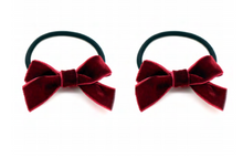 Load image into Gallery viewer, Velvet Mimi Hair Elastics